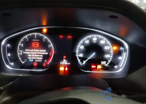 2018 Honda Accord Ex-L из США, поврежденный, VIN 1HGCV1F64JA118436